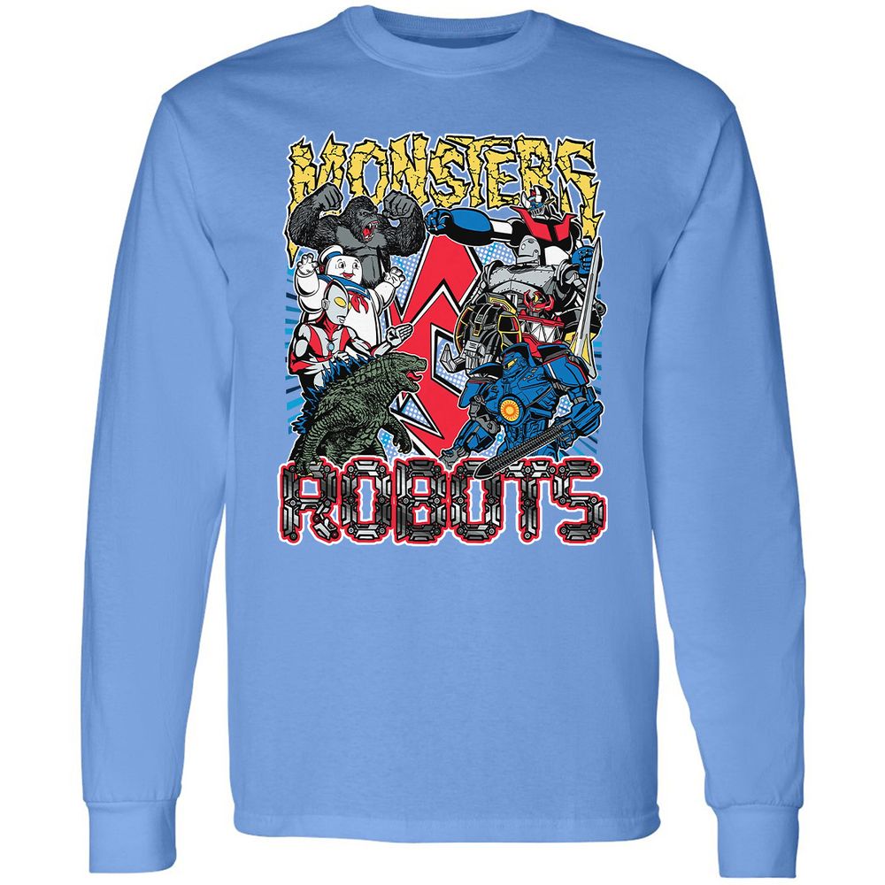 Long Sleeve T-Shirt - W3FAHGM3 - Carolina Blue - 12