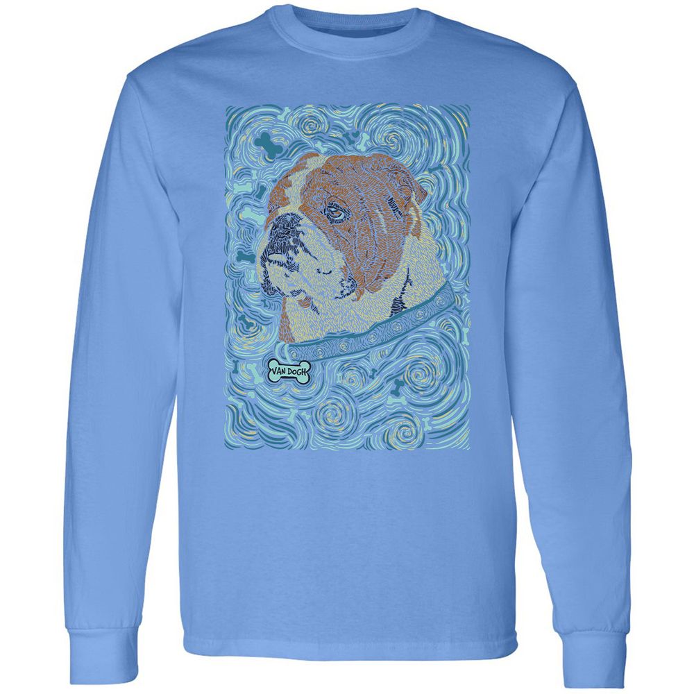 Long Sleeve T-Shirt - HQAHKS11 - Carolina Blue - 12