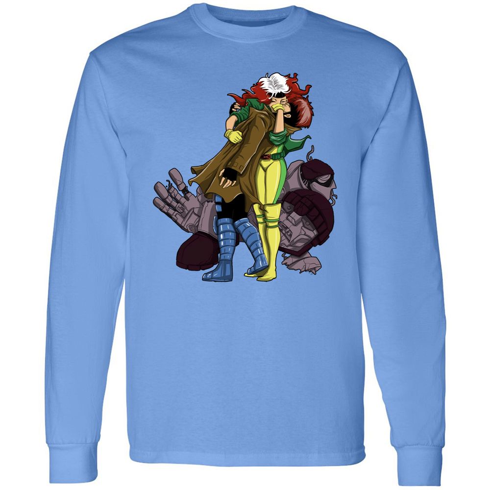 Long Sleeve T-Shirt - 9S96WZNQ - Carolina Blue - 12