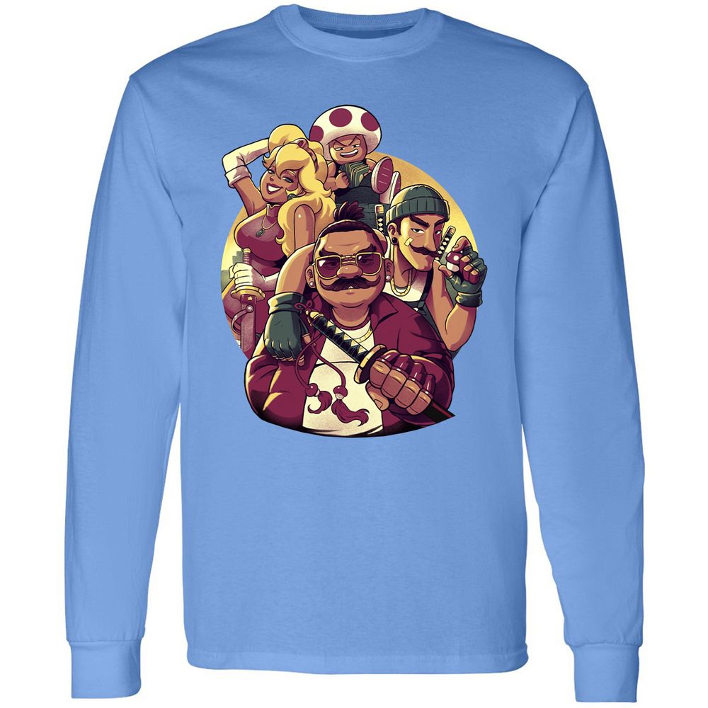 Long Sleeve T-Shirt - 2E2PHC8T - Carolina Blue - 12