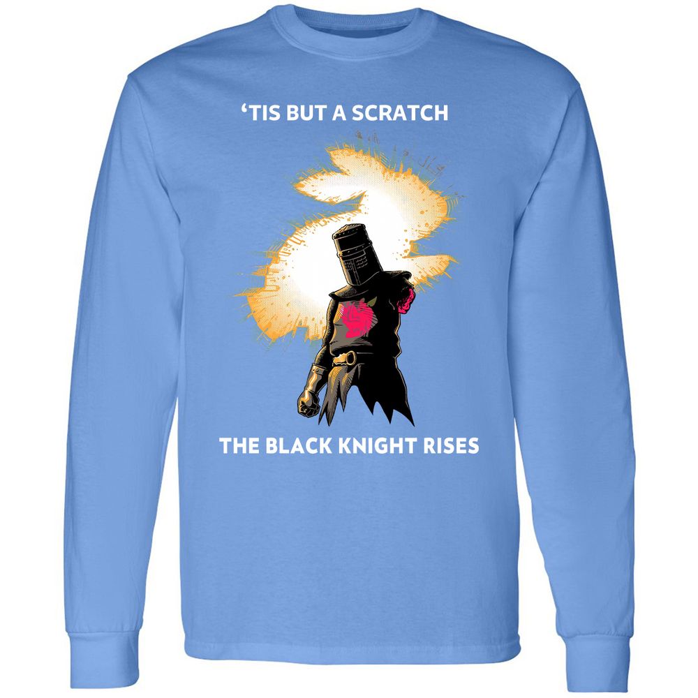 Long Sleeve T-Shirt - FHHE7DGH - Carolina Blue - 12