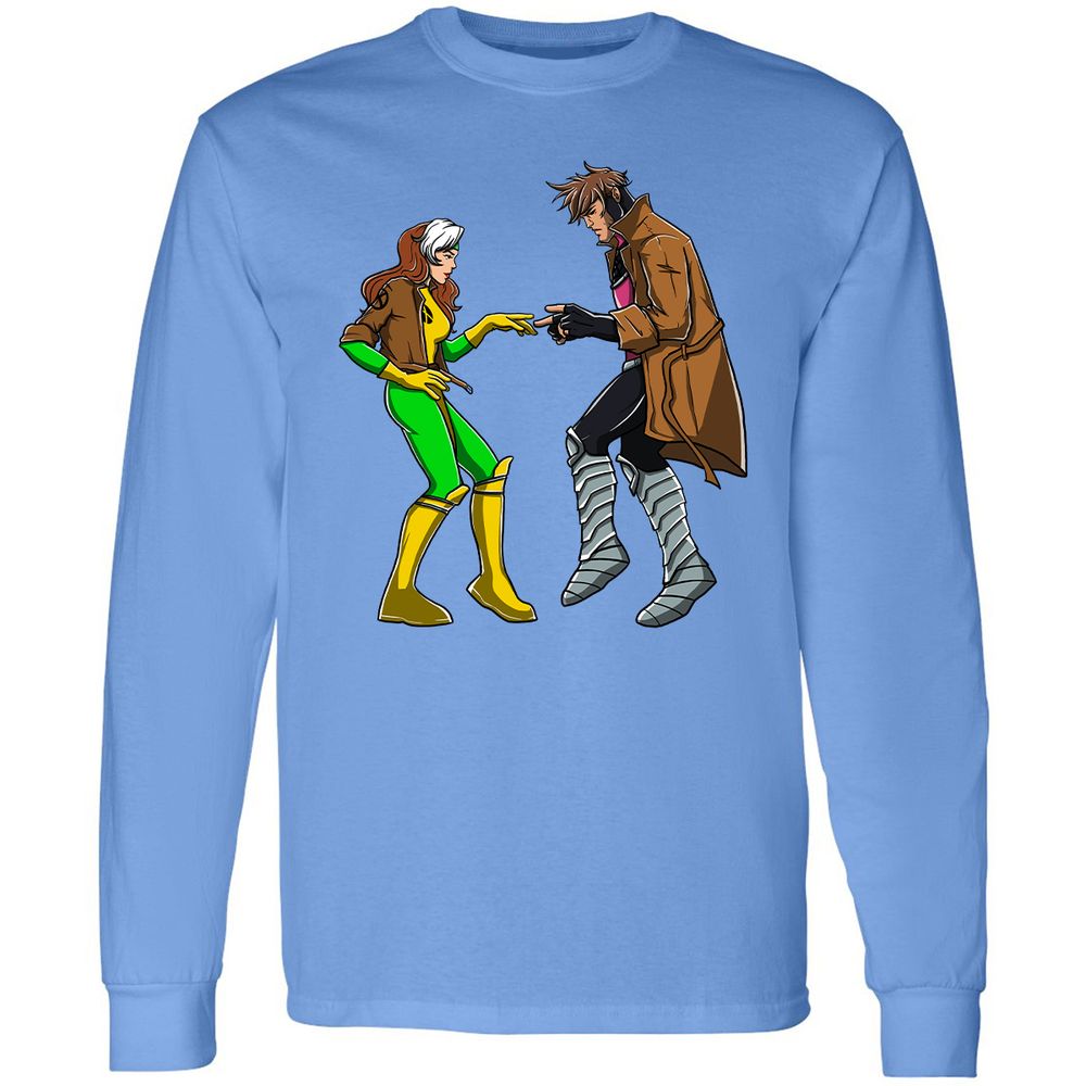 Long Sleeve T-Shirt - SDQ8CXQ4 - Carolina Blue - 12