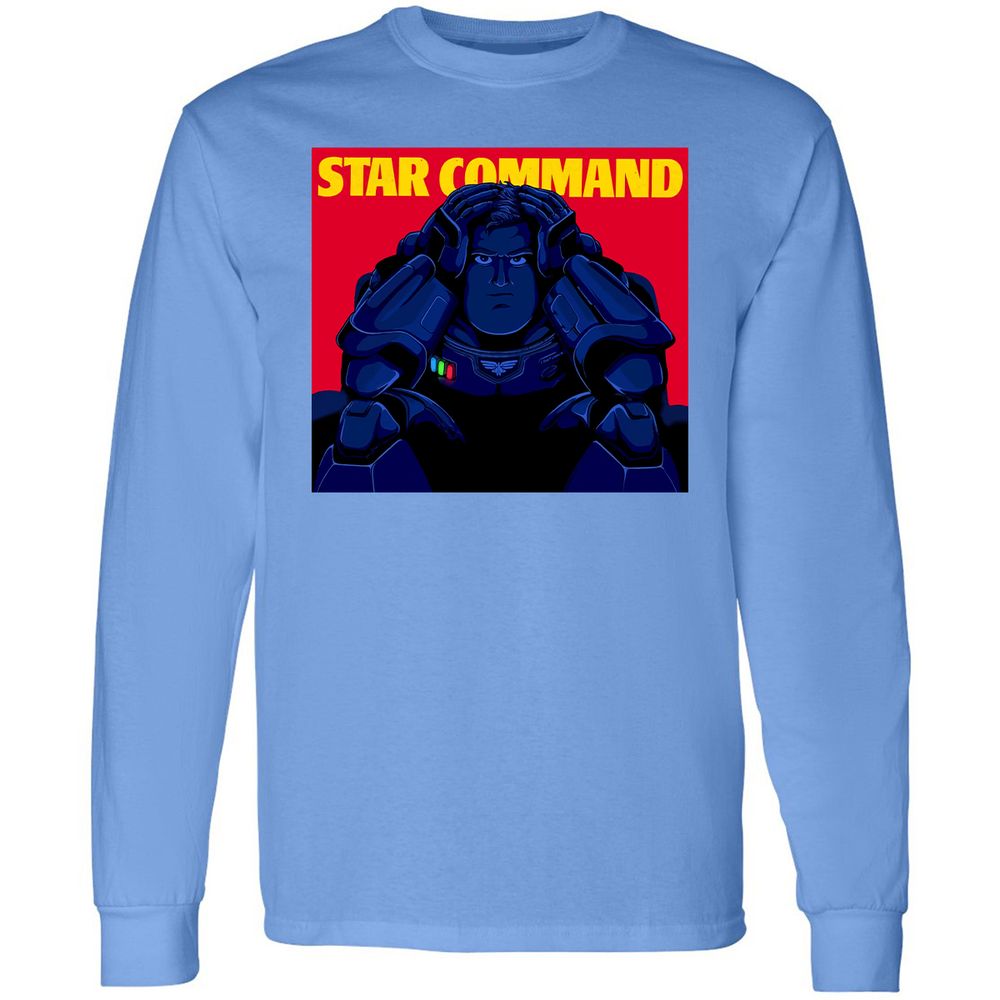 Long Sleeve T-Shirt - HTQ8VXEU - Carolina Blue - 12