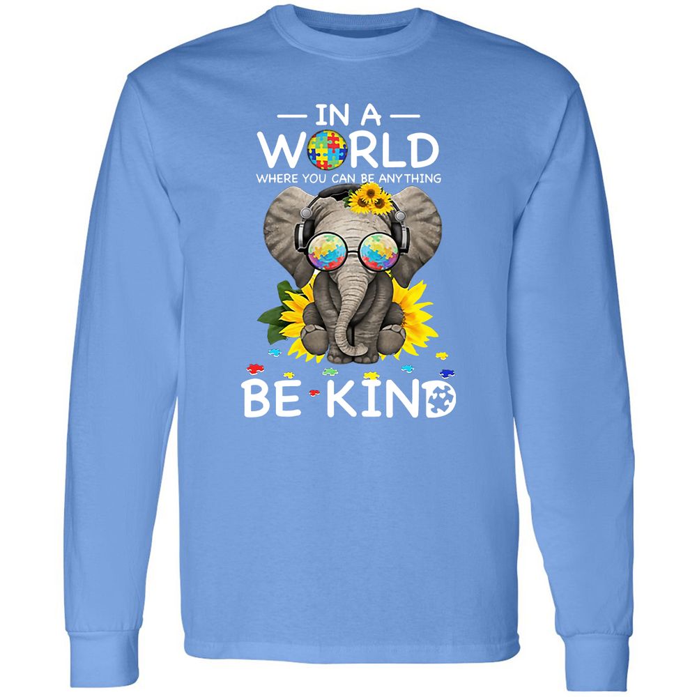 Long Sleeve T-Shirt - RBPQADEL - Carolina Blue - 12