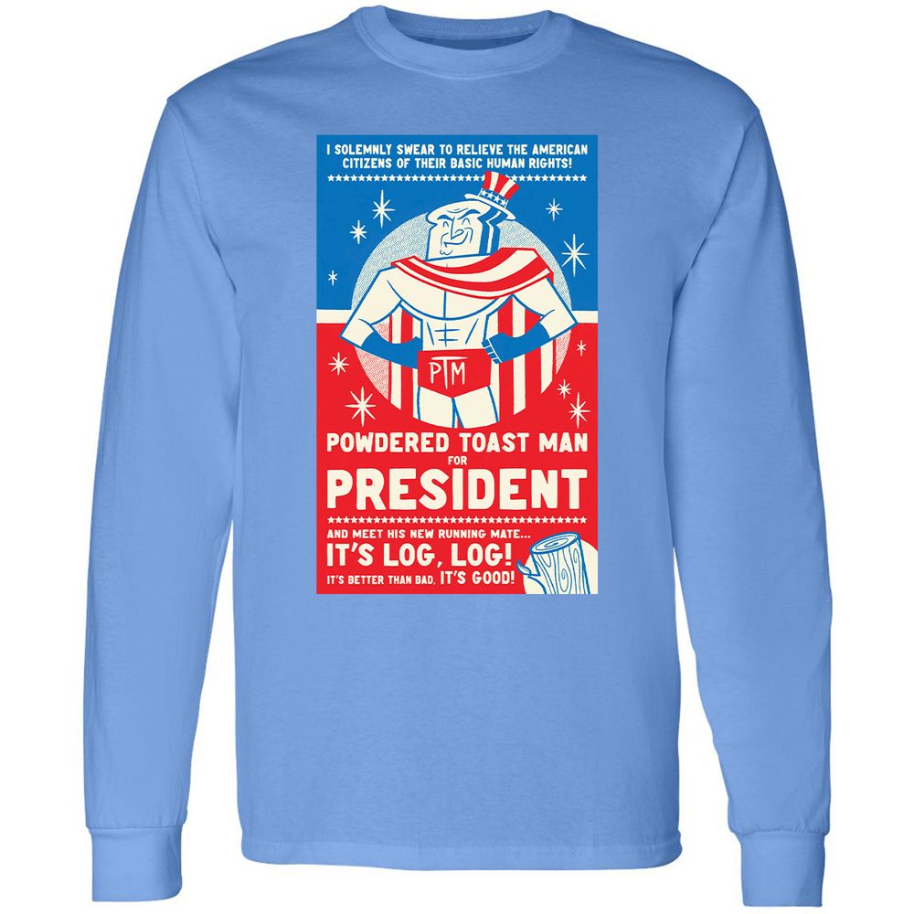 Long Sleeve T-Shirt - C5U9NM27 - Carolina Blue - 12