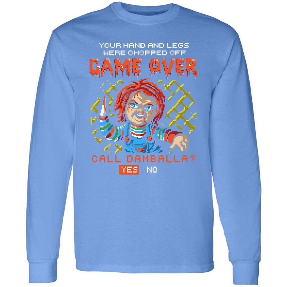 Long Sleeve T-Shirt - 3PG5LEQ2 - Carolina Blue - 12