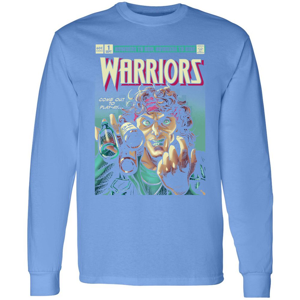 Long Sleeve T-Shirt - Z5H2D6C7 - Carolina Blue - 12