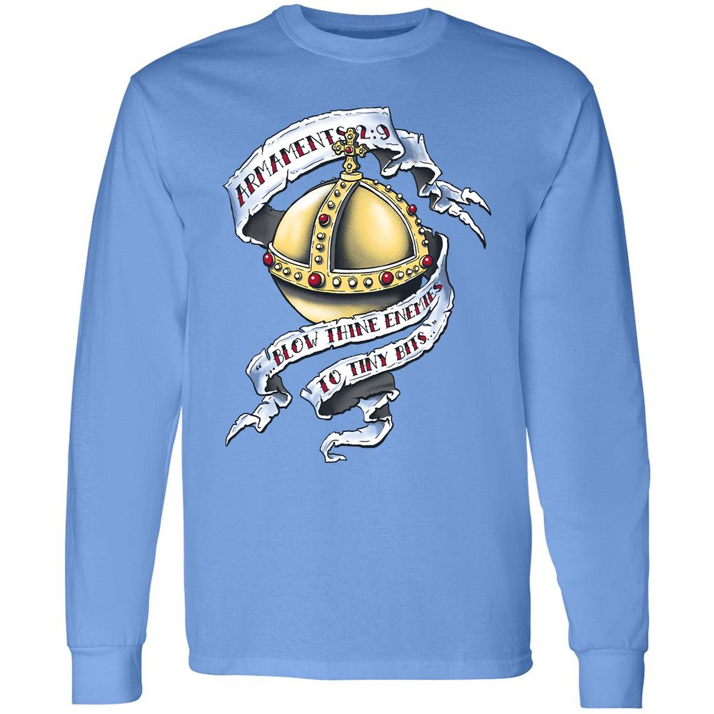 Long Sleeve T-Shirt - 8BGT4HPQ - Carolina Blue - 12