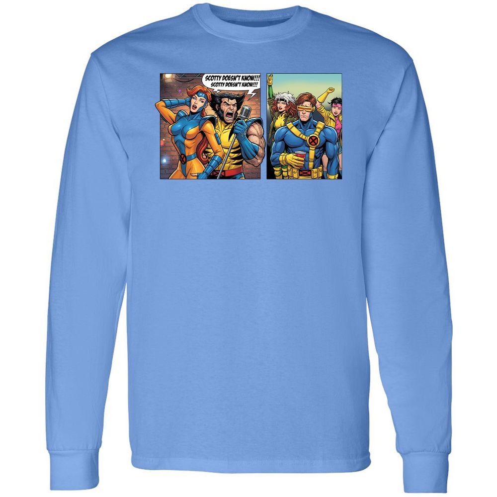 Long Sleeve T-Shirt - 9T4ANNYE - Carolina Blue - 12