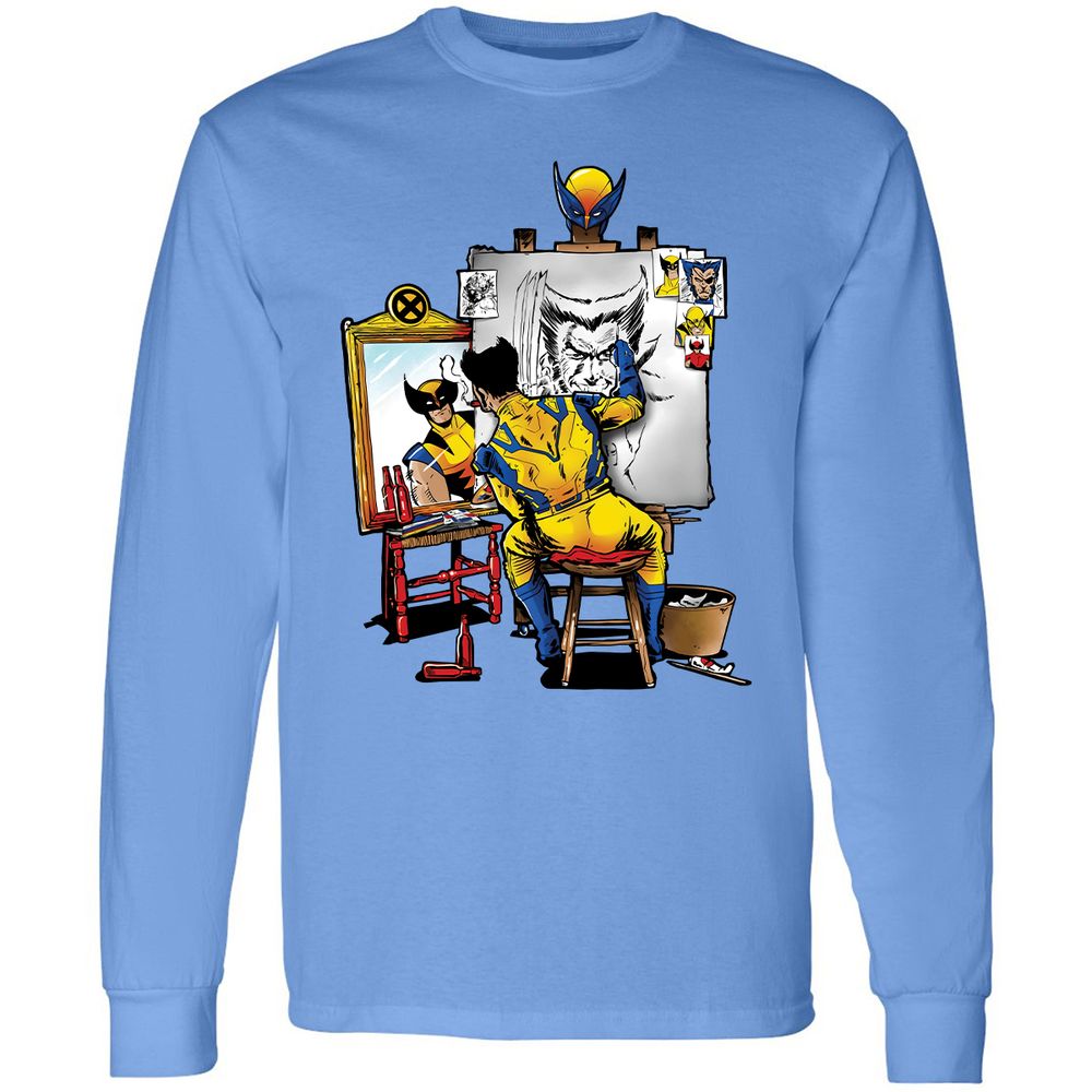 Long Sleeve T-Shirt - CYDXTDPL - Carolina Blue - 12