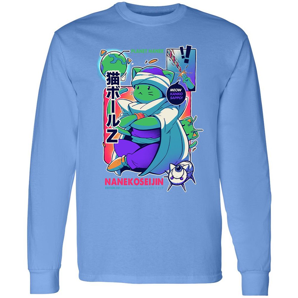 Long Sleeve T-Shirt - VAL8T37L - Carolina Blue - 12