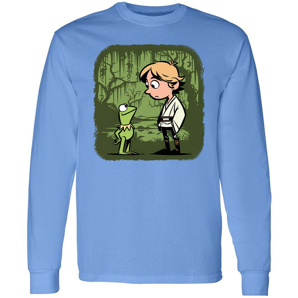 Long Sleeve T-Shirt - WN7ZUKWQ - Carolina Blue - 12