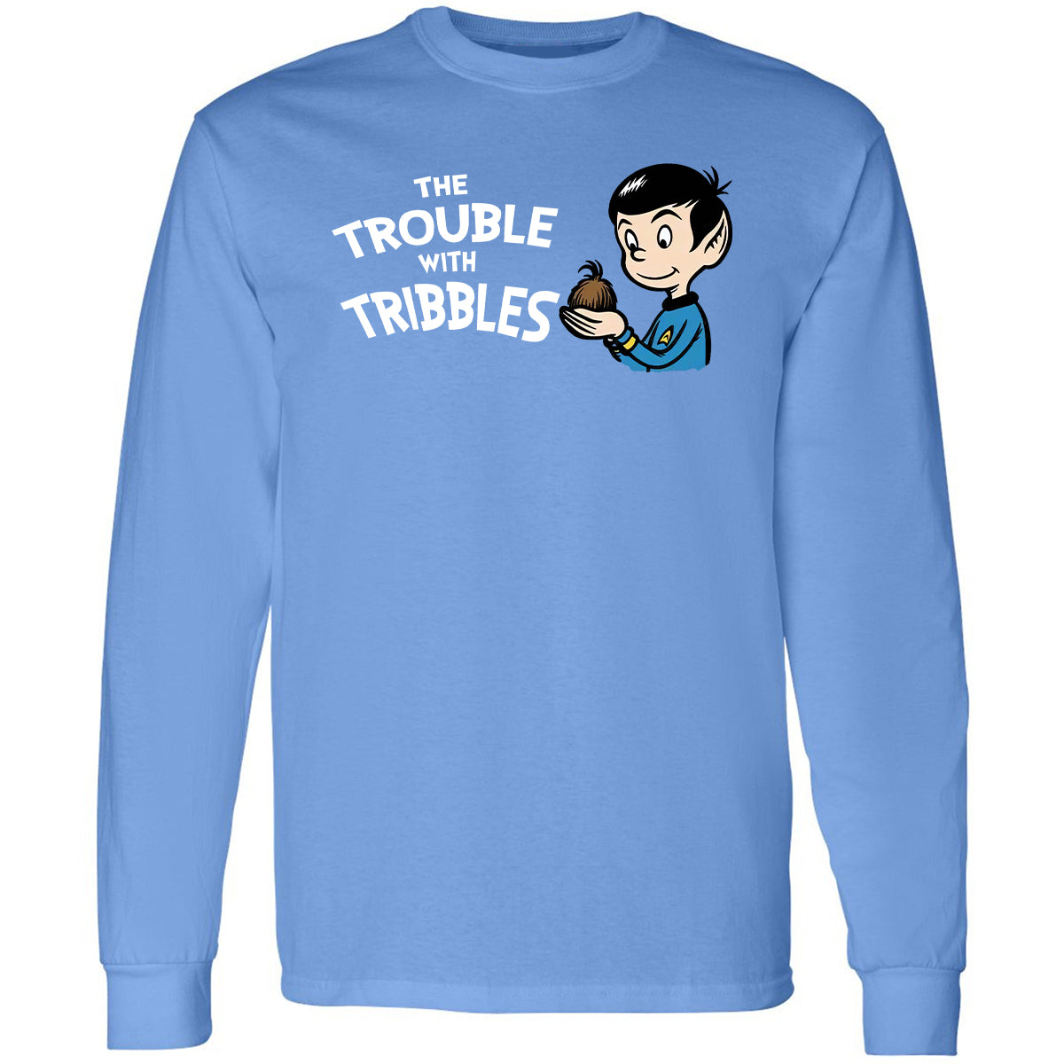 Long Sleeve T-Shirt - QSQ3LUUX - Carolina Blue - 12