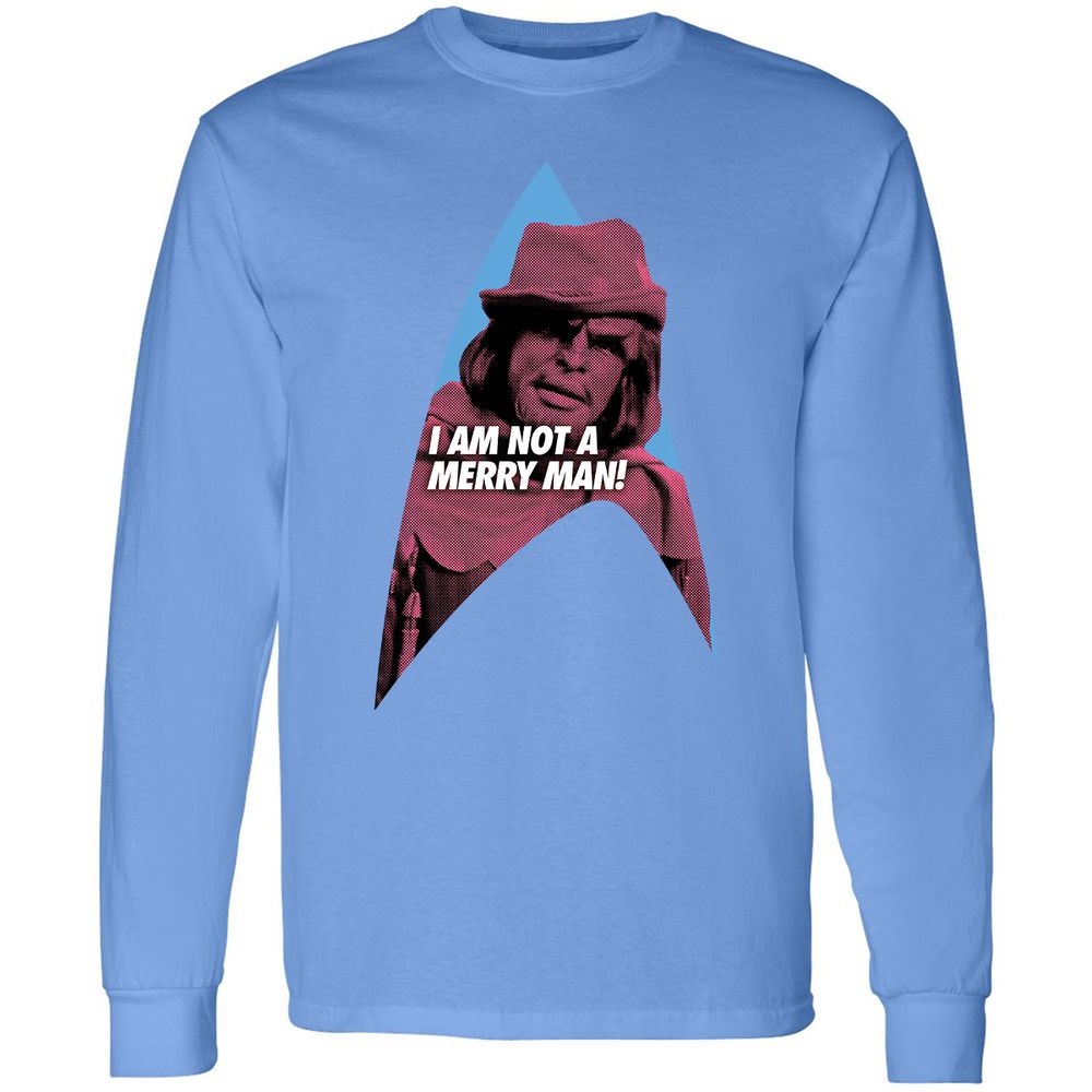 Long Sleeve T-Shirt - CY9GZADU - Carolina Blue - 12