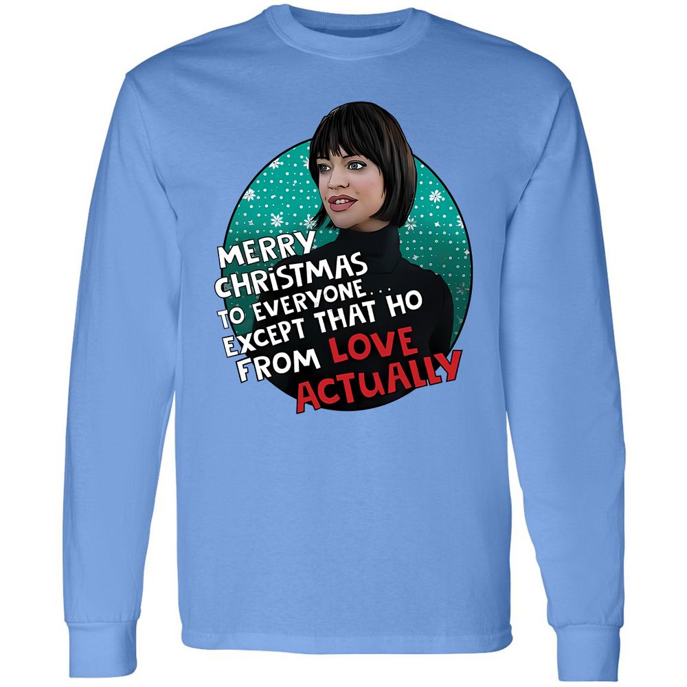 Long Sleeve T-Shirt - HELS7BWP - Carolina Blue - 12