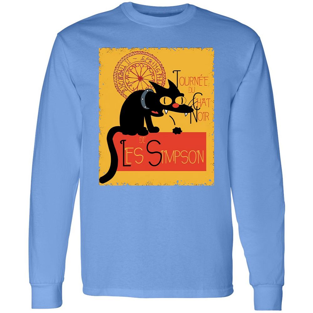 Long Sleeve T-Shirt - LVS5NMJX - Carolina Blue - 12
