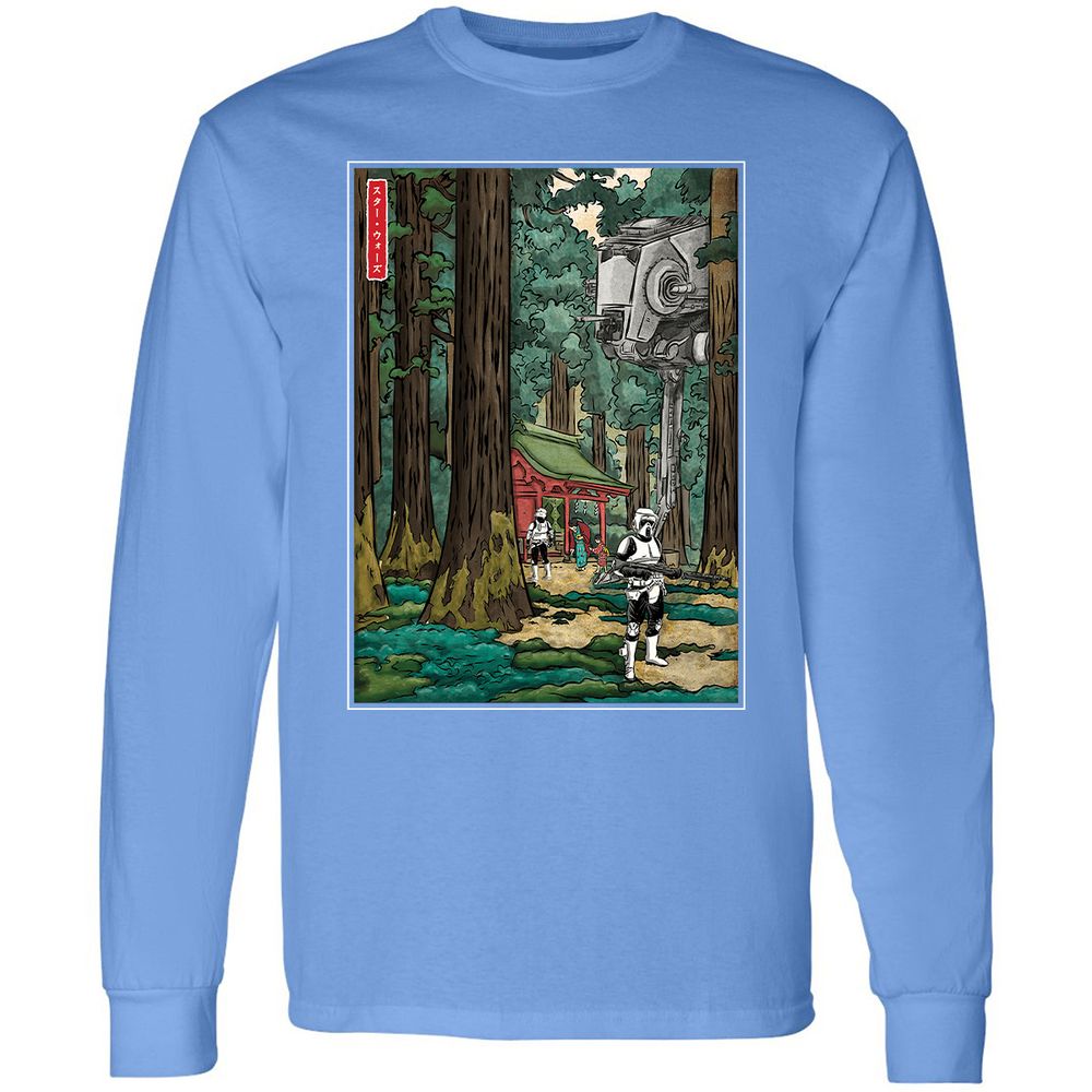 Long Sleeve T-Shirt - 9YPPYXTC - Carolina Blue - 12
