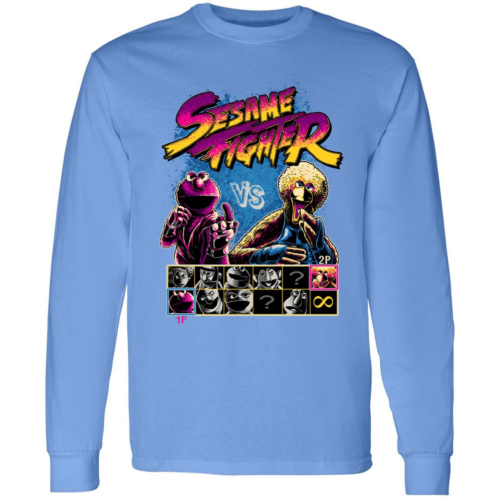 Long Sleeve T-Shirt - AB5R4XTD - Carolina Blue - 12