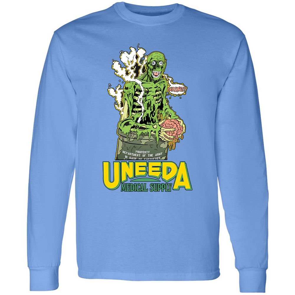 Long Sleeve T-Shirt - F67PURP9 - Carolina Blue - 12