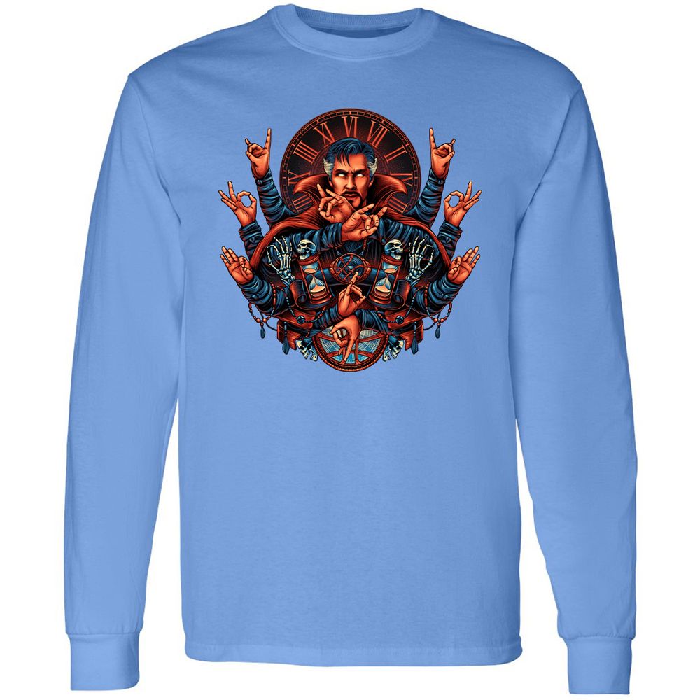 Long Sleeve T-Shirt - DHNABUEM - Carolina Blue - 12