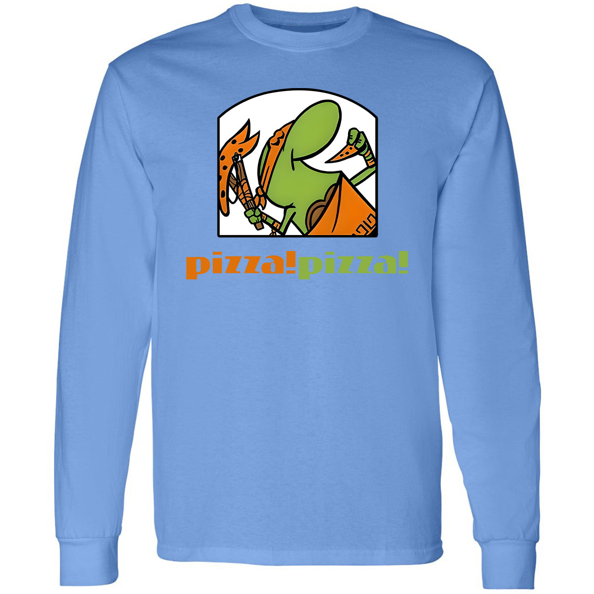 Long Sleeve T-Shirt - N6J7BRZP - Carolina Blue - 12