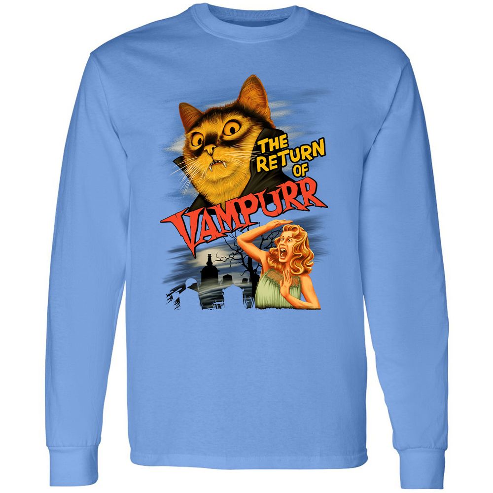 Long Sleeve T-Shirt - HH9MF6AG - Carolina Blue - 12