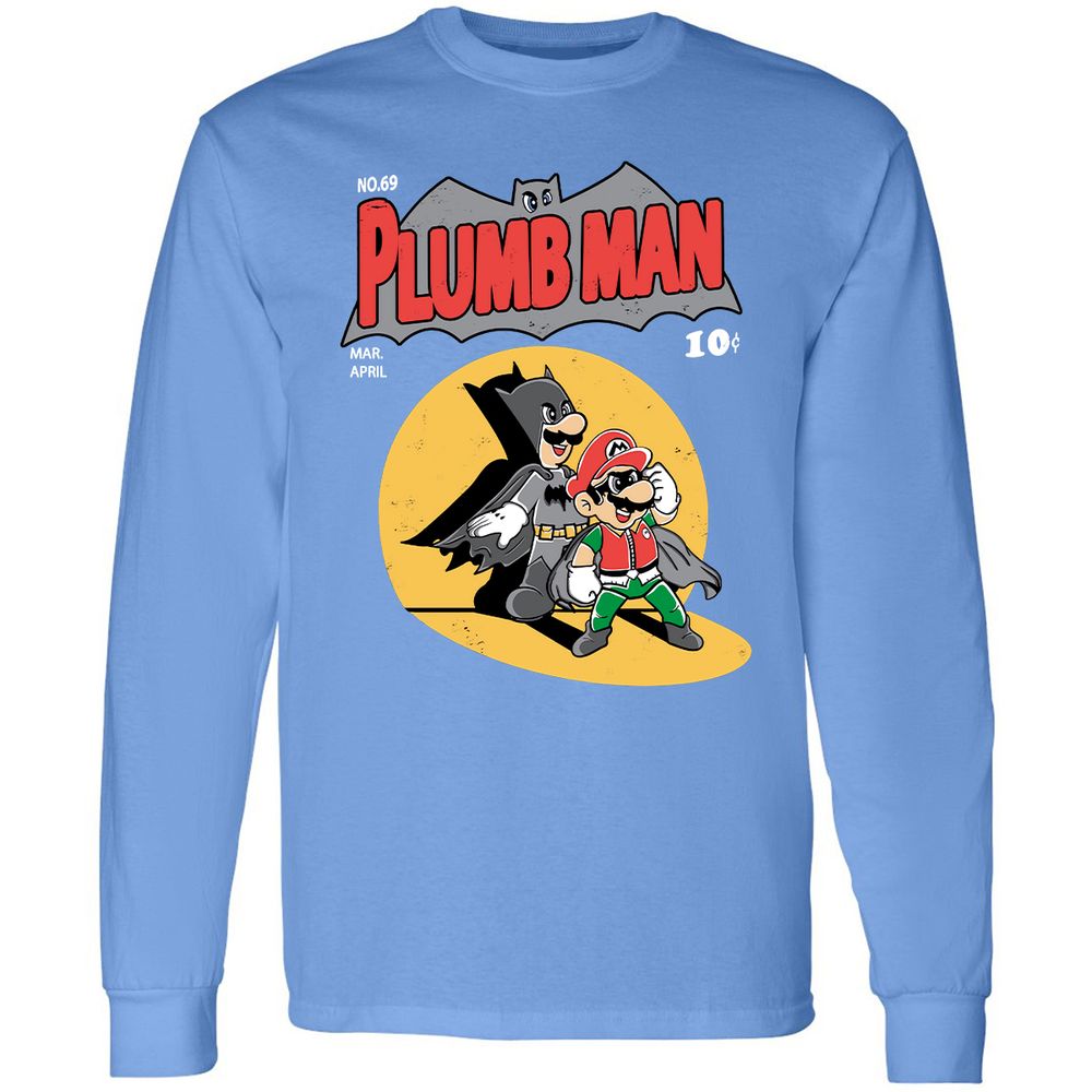 Long Sleeve T-Shirt - SCDXR6J1 - Carolina Blue - 12