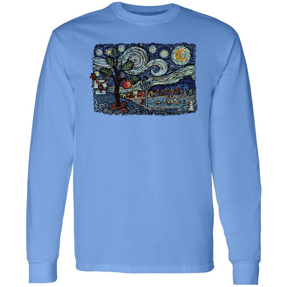 Long Sleeve T-Shirt - 17R6V3TJ - Carolina Blue - 12