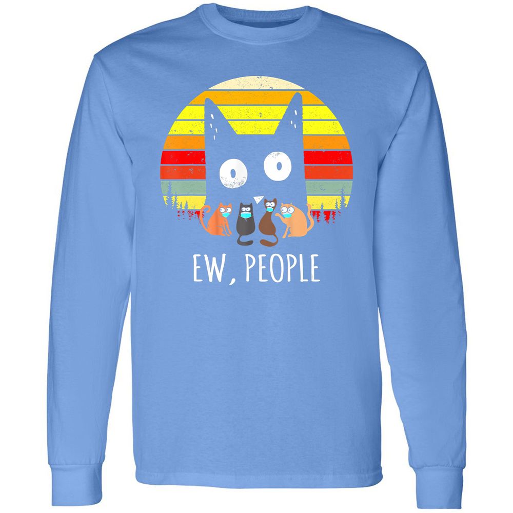 Long Sleeve T-Shirt - UHHSKEAE - Carolina Blue - 12