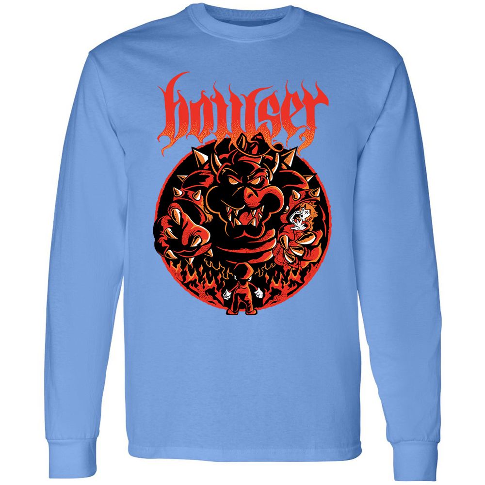 Long Sleeve T-Shirt - 4XCVGFJY - Carolina Blue - 12