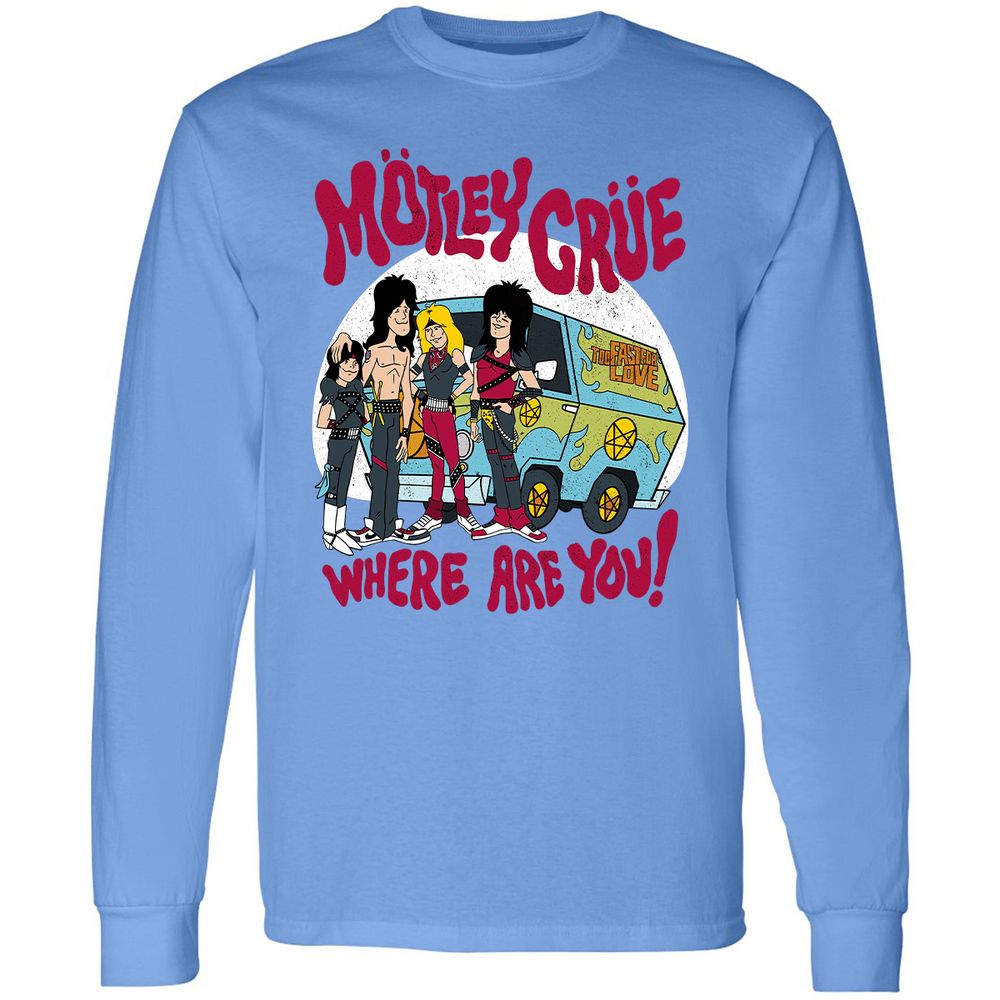 Long Sleeve T-Shirt - 3WZZFF77 - Carolina Blue - 12