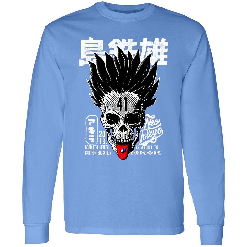 Long Sleeve T-Shirt - LEGYD2K7 - Carolina Blue - 12