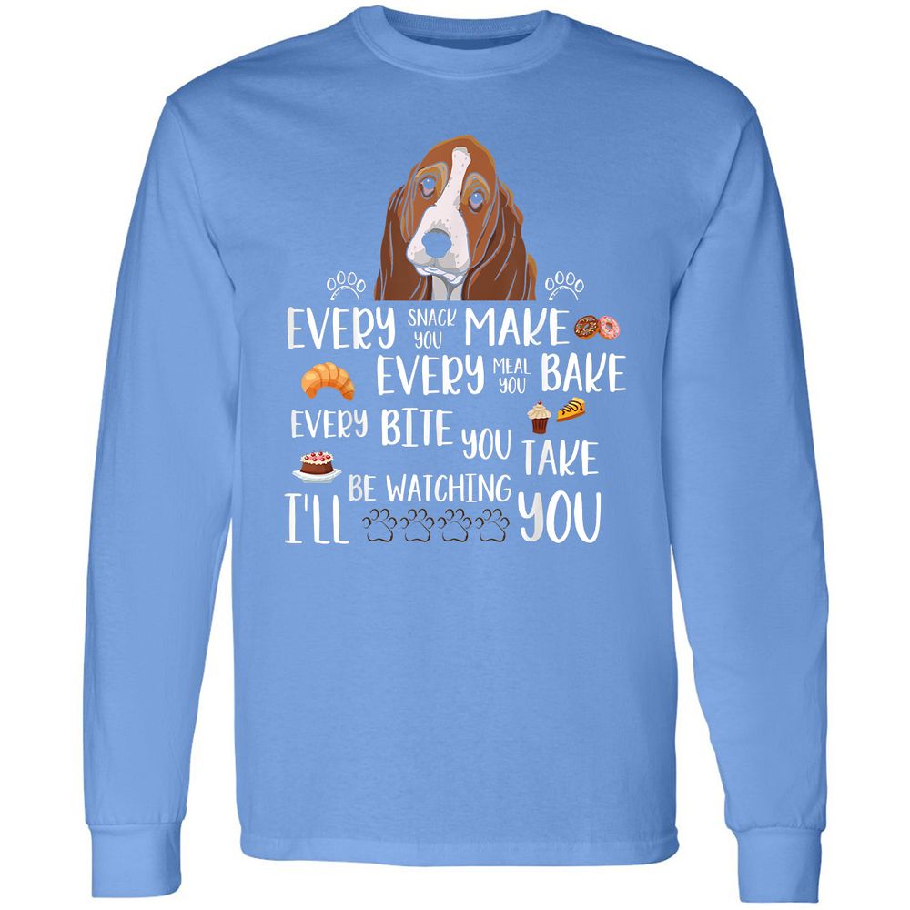 Long Sleeve T-Shirt - 6QU2GD4M - Carolina Blue - 12