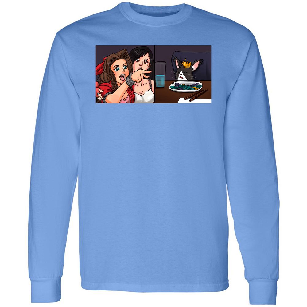 Long Sleeve T-Shirt - JRZ6NE6R - Carolina Blue - 12