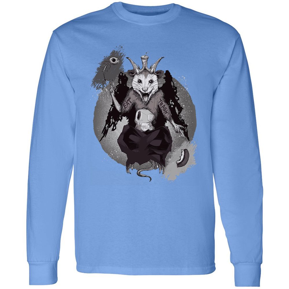 Long Sleeve T-Shirt - 4BDCHPYE - Carolina Blue - 12