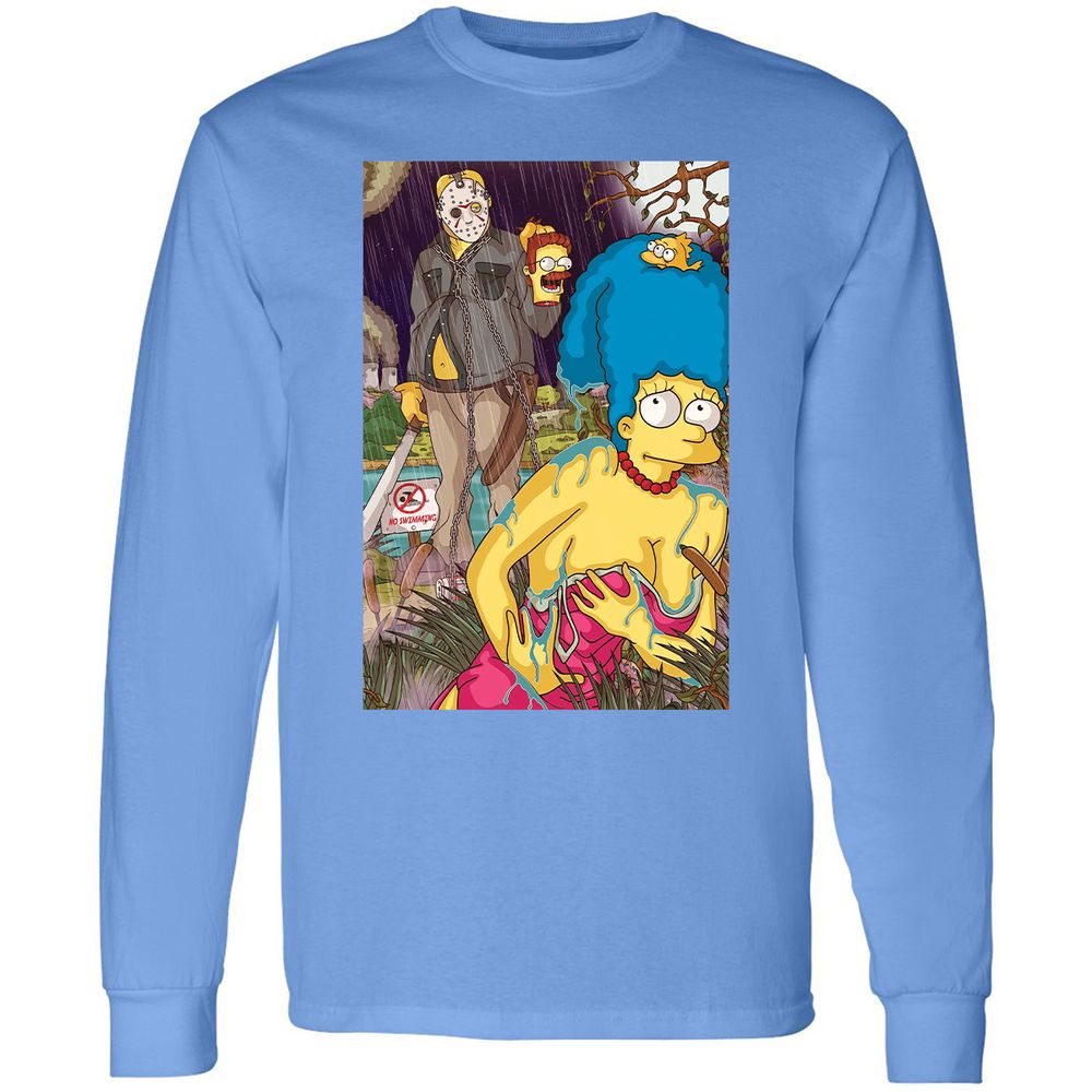 Long Sleeve T-Shirt - RDLYBUW2 - Carolina Blue - 12