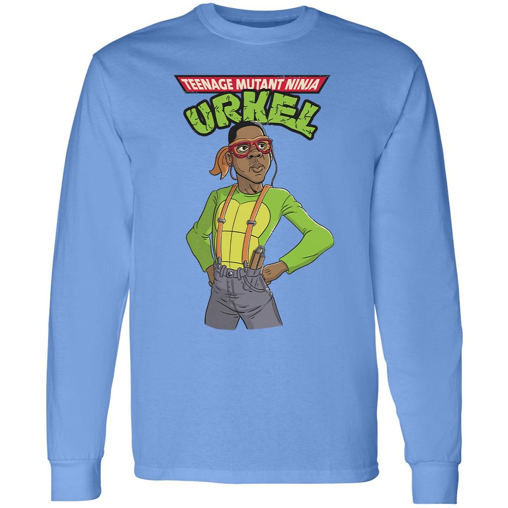 Long Sleeve T-Shirt - YV6CBPMZ - Carolina Blue - 12