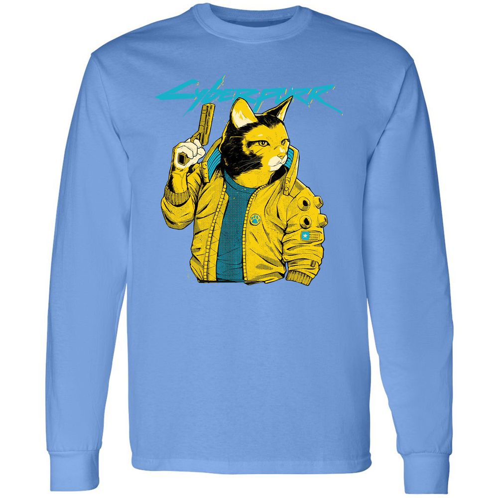 Long Sleeve T-Shirt - HF664LDU - Carolina Blue - 12