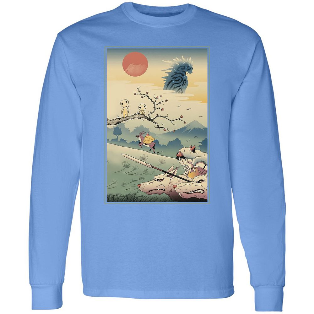 Long Sleeve T-Shirt - PAYPZ1E5 - Carolina Blue - 12