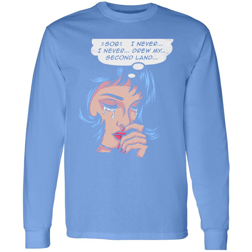 Long Sleeve T-Shirt - LDS3RN8C - Carolina Blue - 12