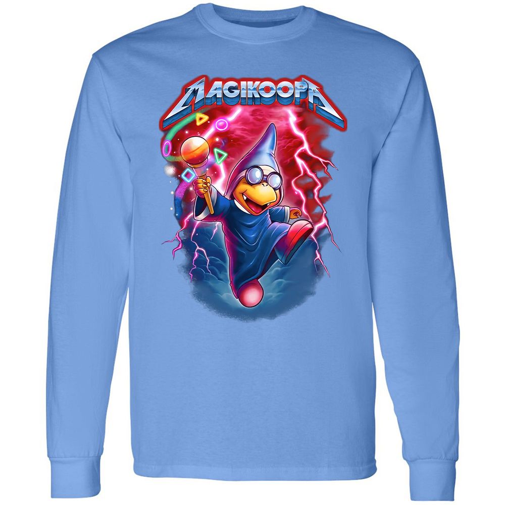 Long Sleeve T-Shirt - 3DVKE71C - Carolina Blue - 12