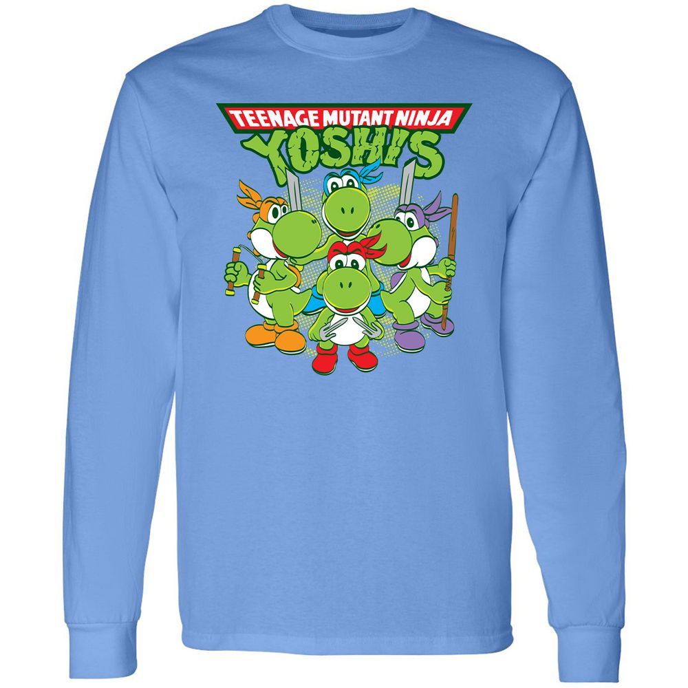 Long Sleeve T-Shirt - BPYK6ZTL - Carolina Blue - 12
