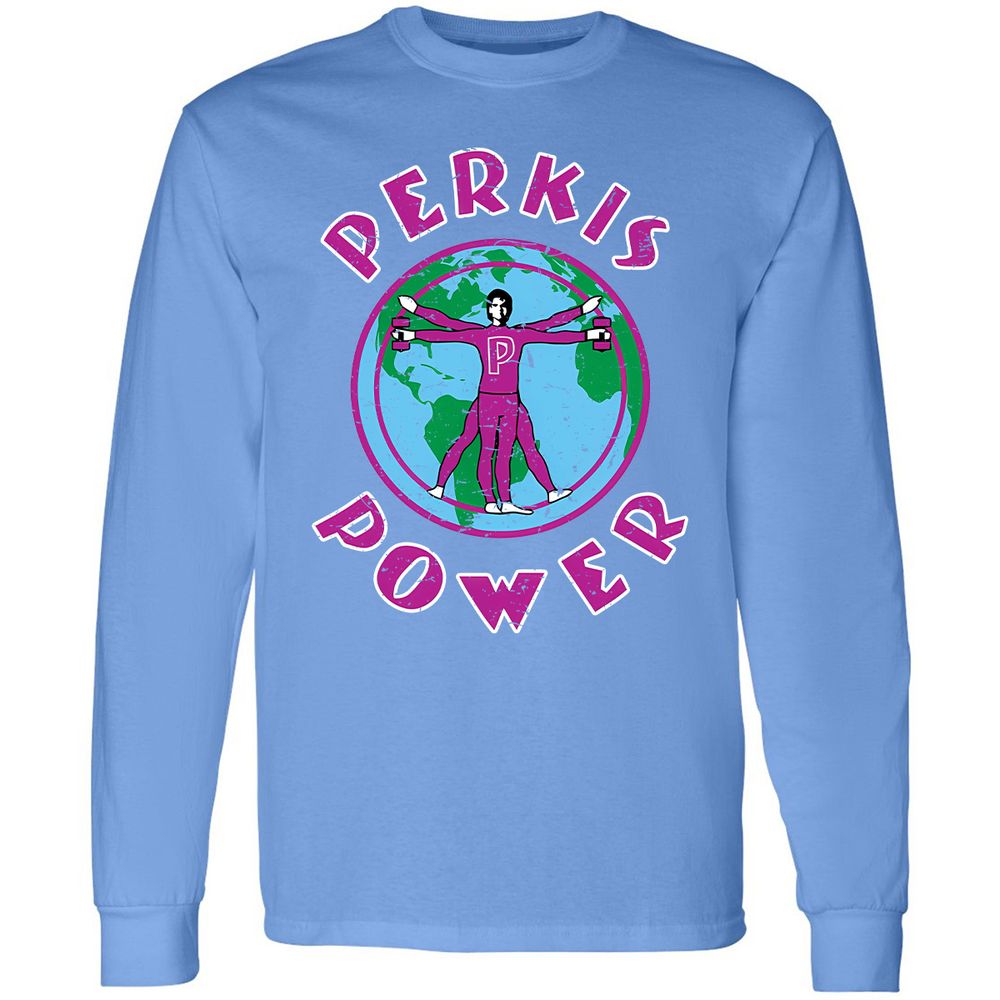 Long Sleeve T-Shirt - JND5TKK3 - Carolina Blue - 12