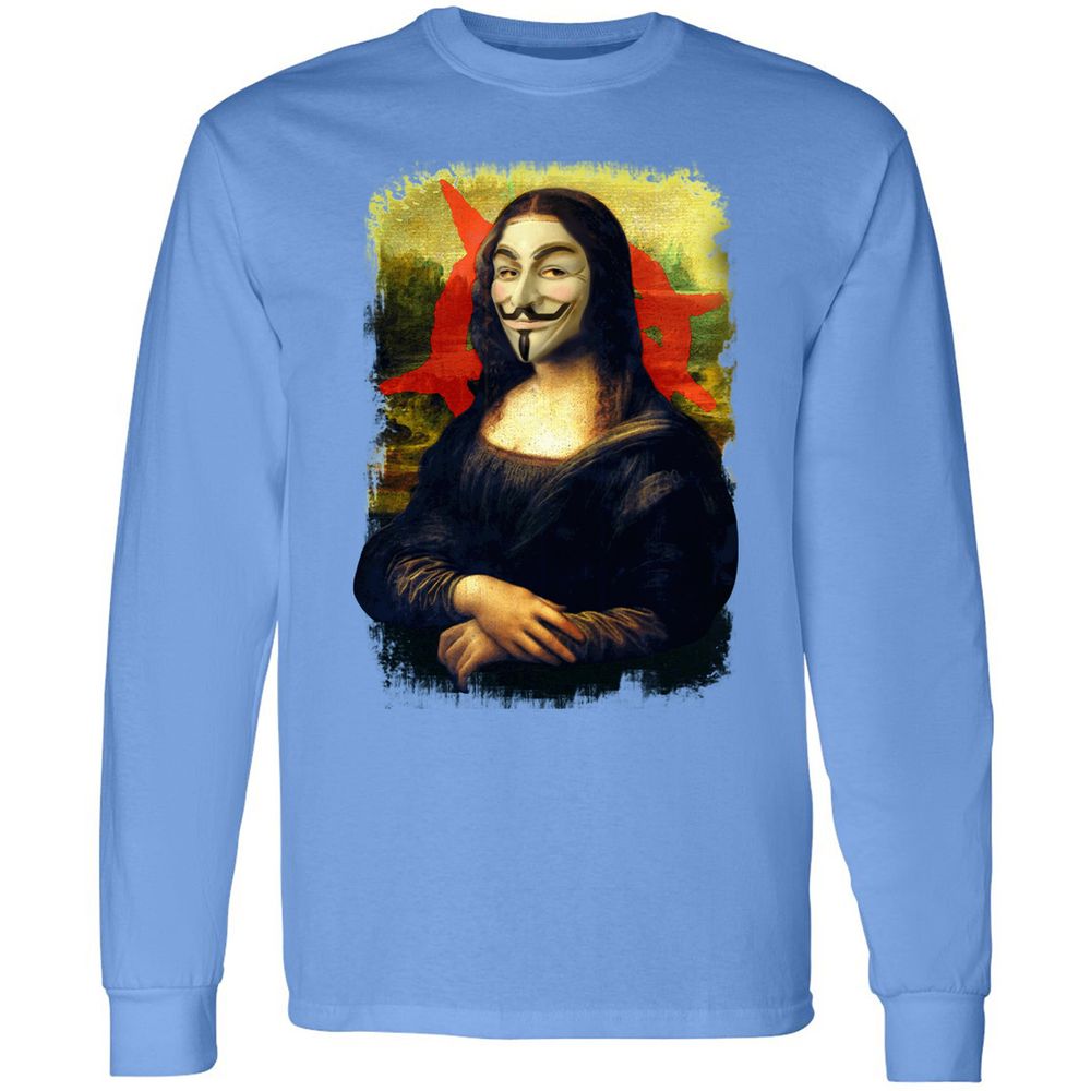 Long Sleeve T-Shirt - FJL8W9LQ - Carolina Blue - 12