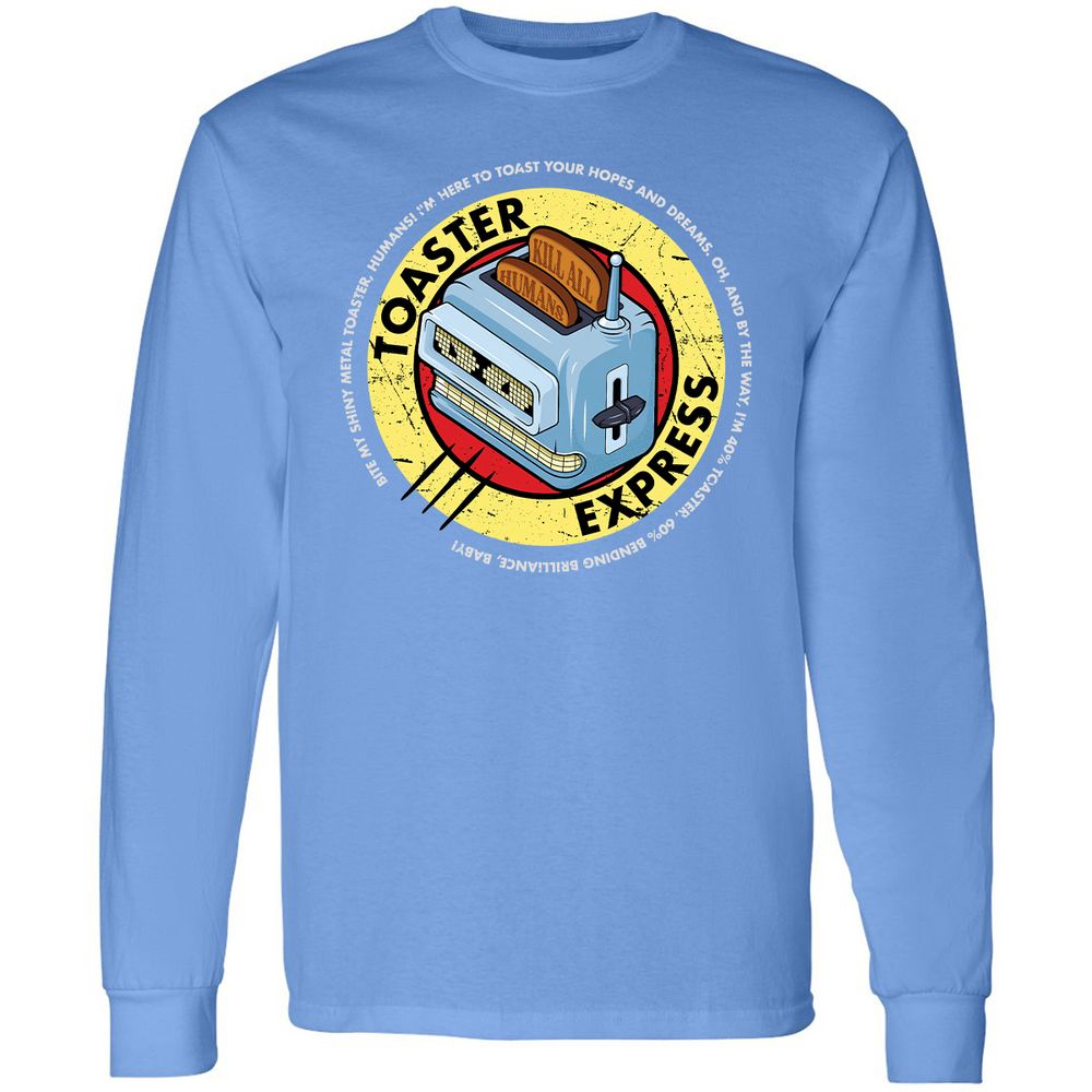 Long Sleeve T-Shirt - UPWF6Y5M - Carolina Blue - 12