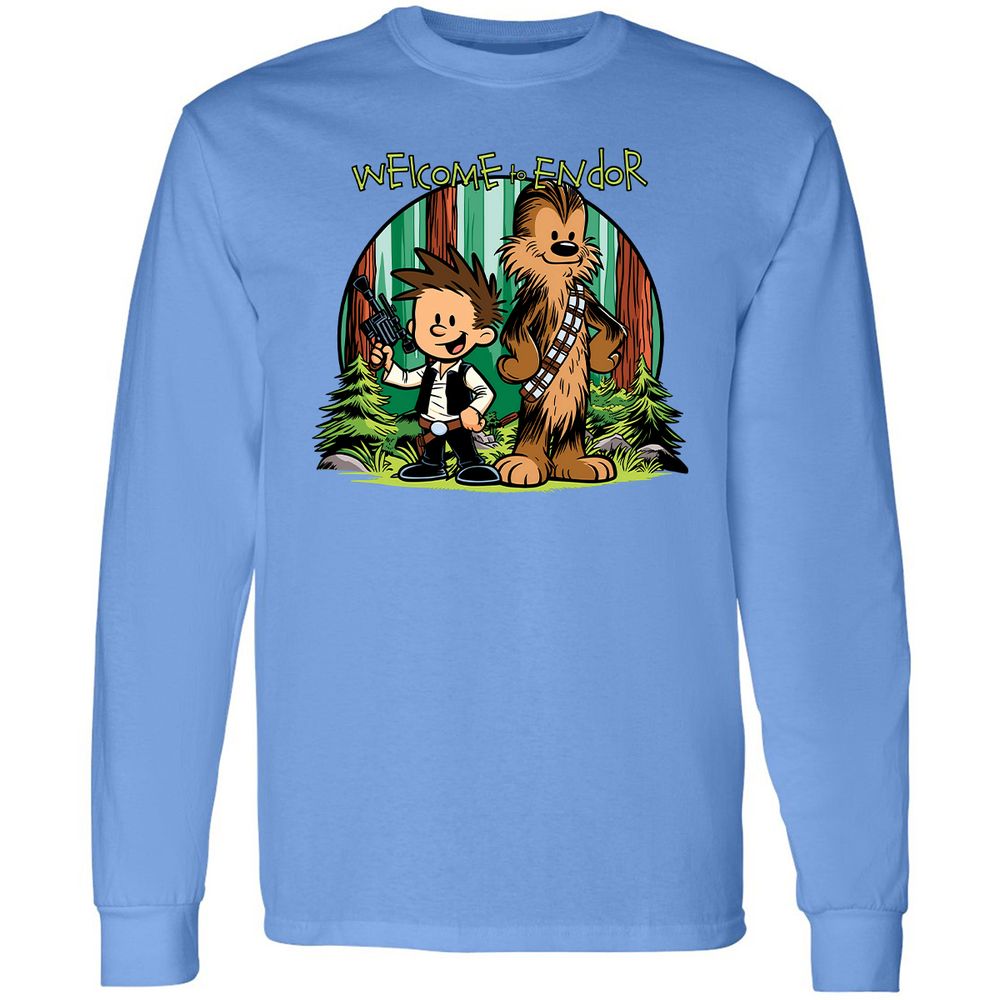 Long Sleeve T-Shirt - 7ABNZ3FT - Carolina Blue - 12