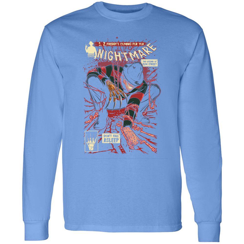 Long Sleeve T-Shirt - G1VGYH38 - Carolina Blue - 12