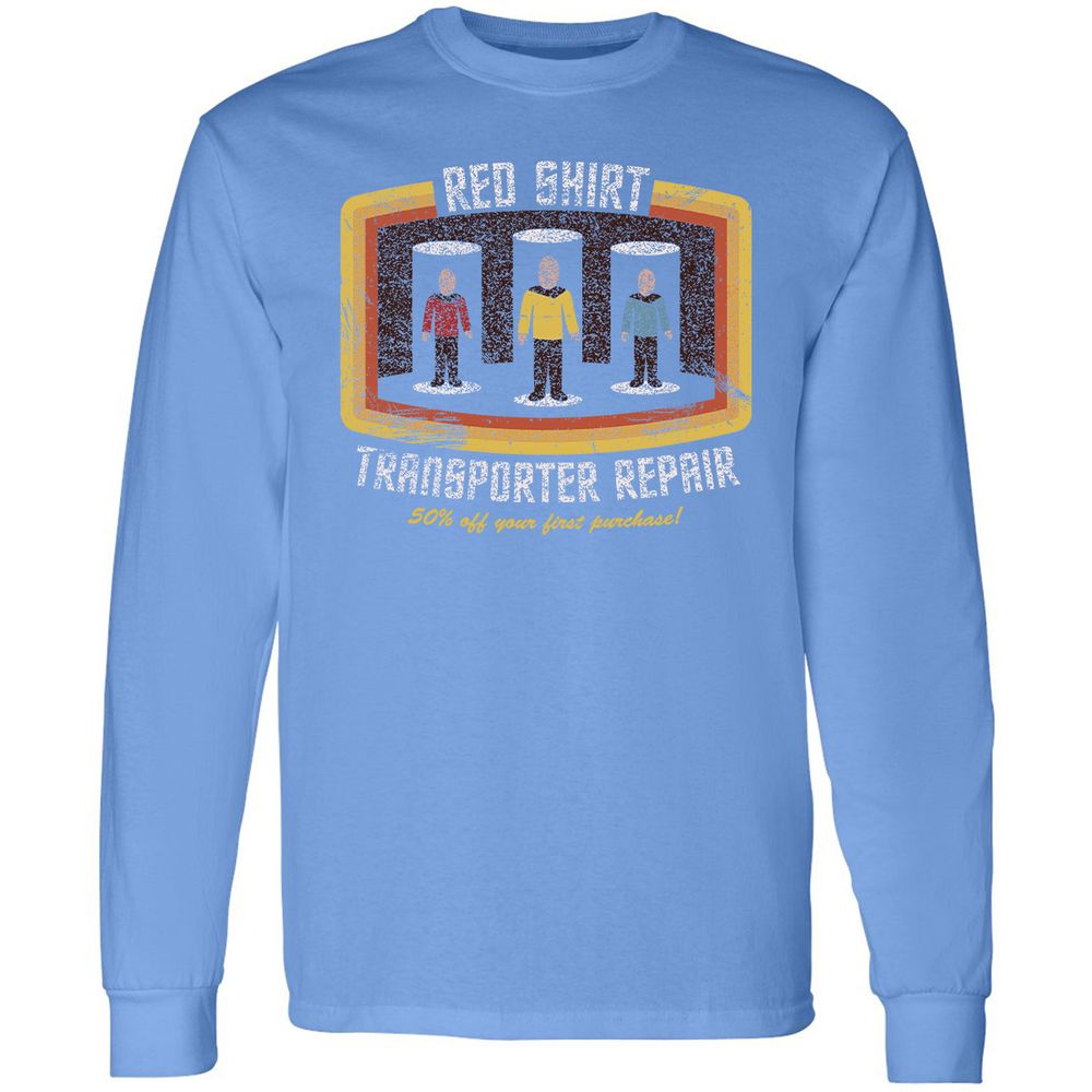Long Sleeve T-Shirt - G83N4YR2 - Carolina Blue - 12