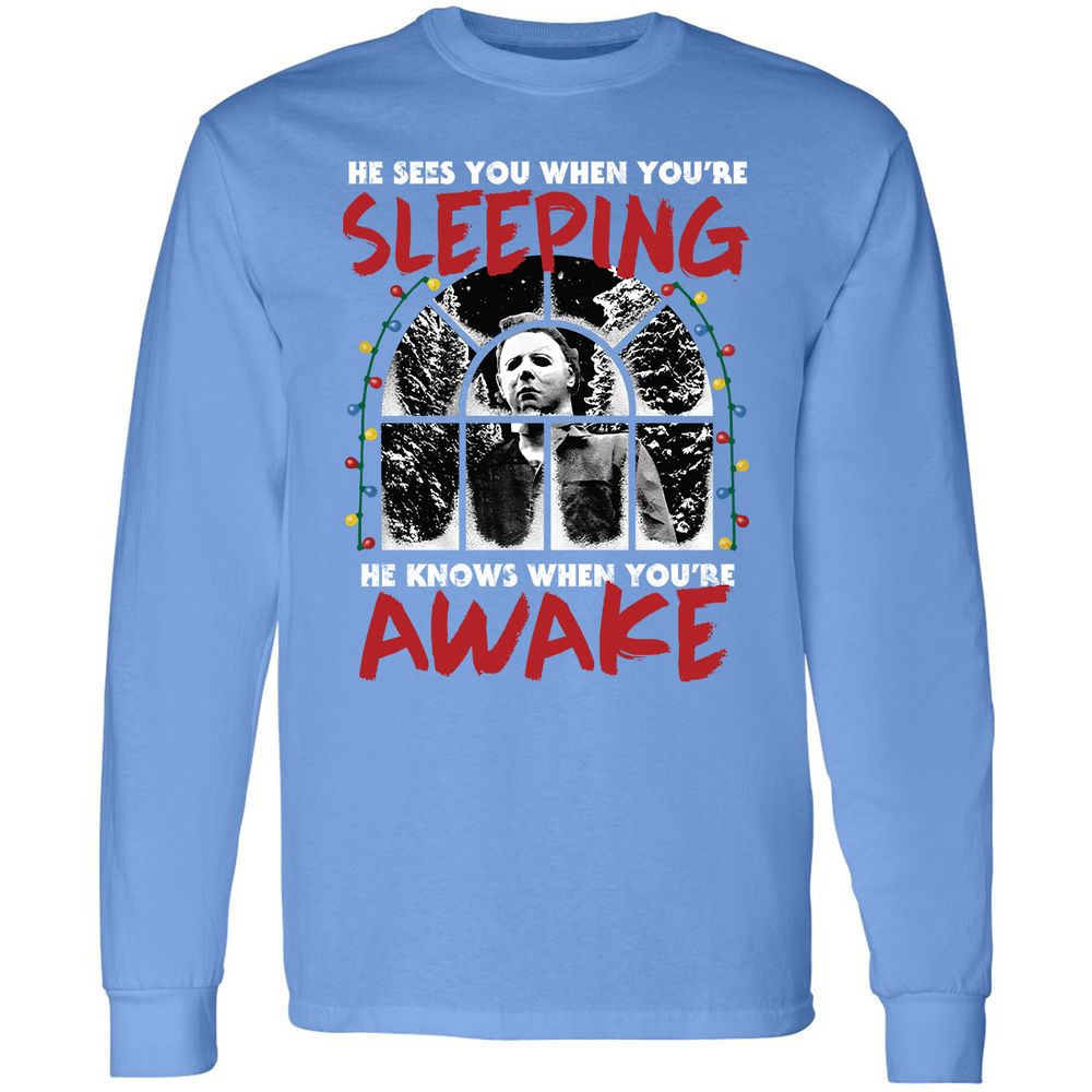 Long Sleeve T-Shirt - UN4H8UPA - Carolina Blue - 12