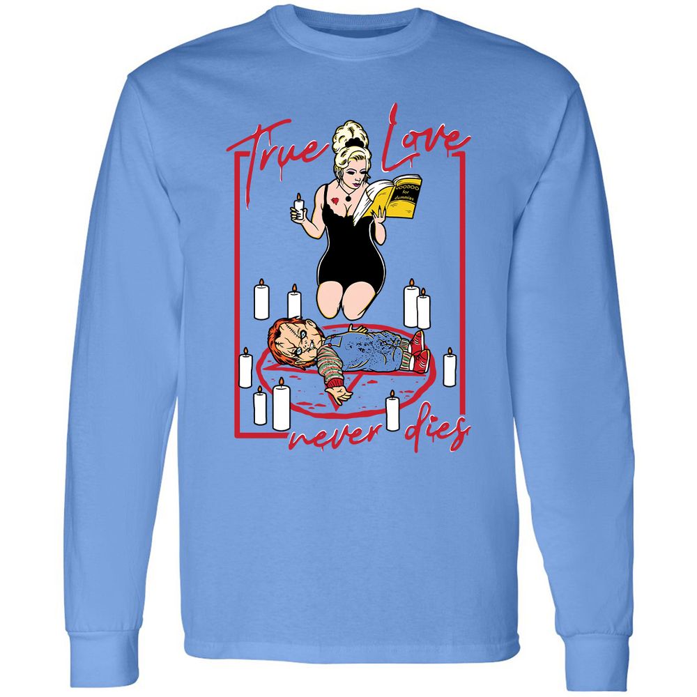 Long Sleeve T-Shirt - 98XA5SKP - Carolina Blue - 12